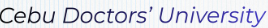 Cebu Doctors University logo